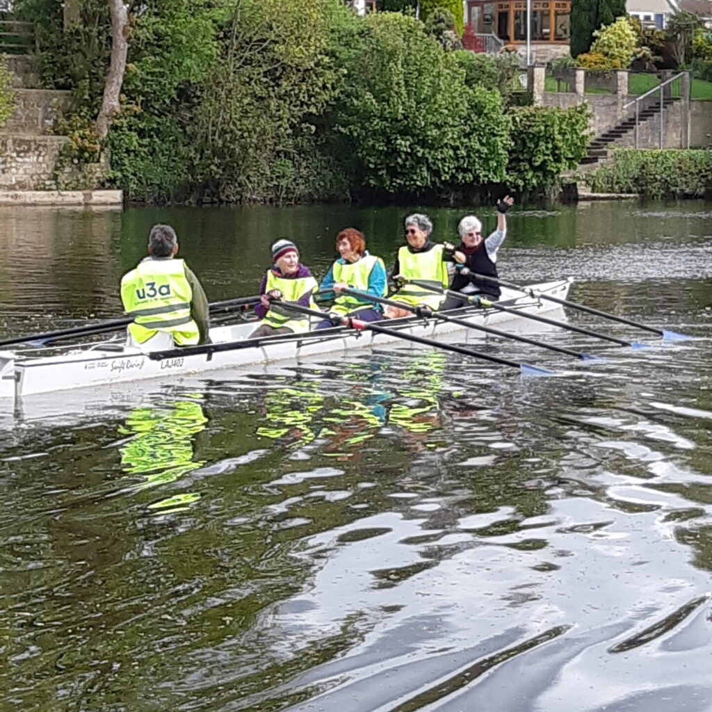 At the turning point near Halton Bridge. A bit of sunshine.