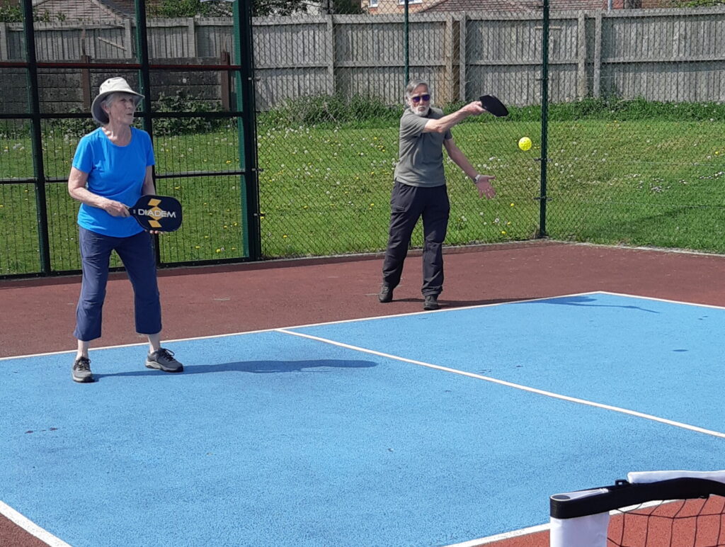 At last, playing in the sun.