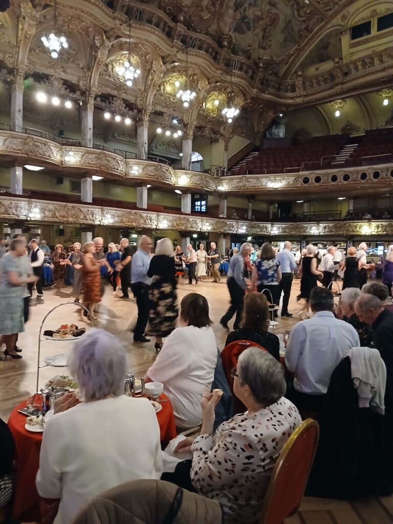 Couples on the dance floor